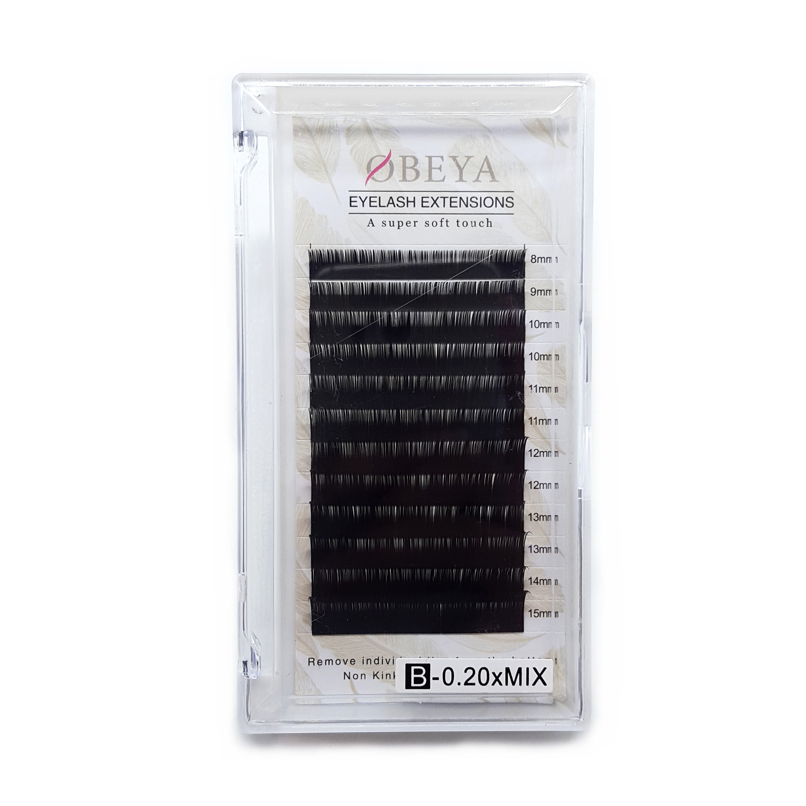 Obeya all size 0.03-0.25 mink volume DD curl individual eyelash extensions private label xx