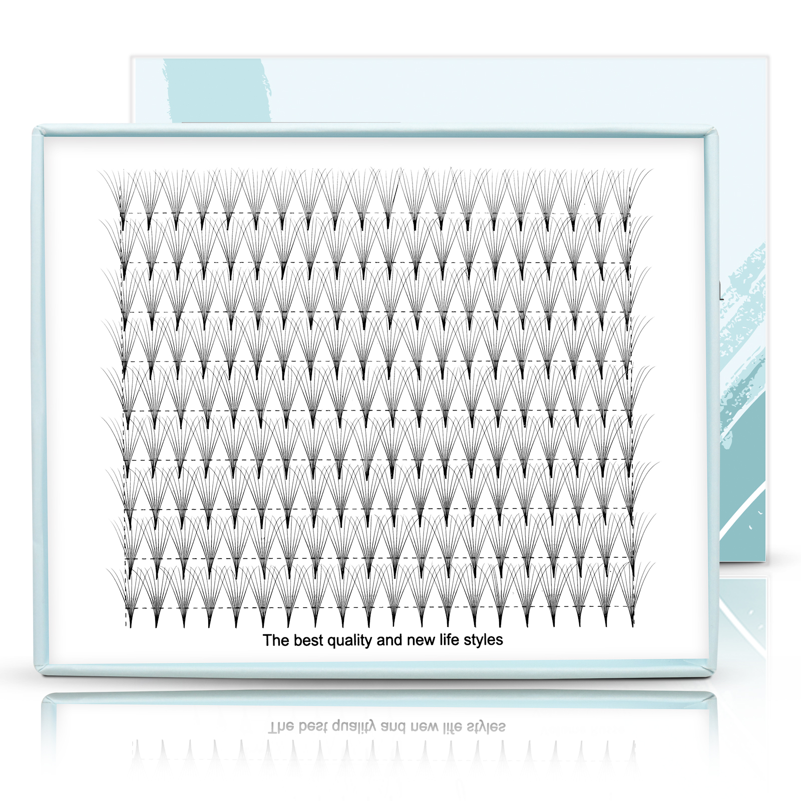 Private Label Premade Pointy Base Eyelash Extensions Wholesale