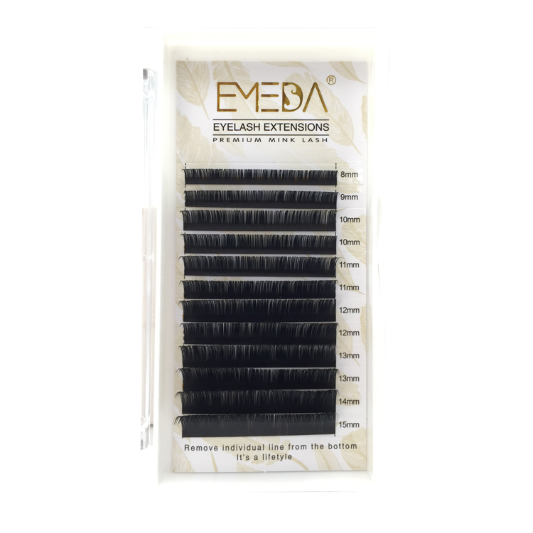 High quality one by one eyelash extensions/single individual lashes private label JN37
