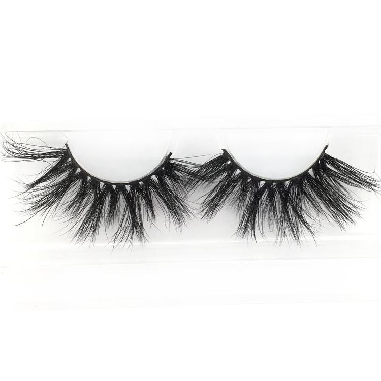 Wholesale long fluffy 25mm mink lashes best eyelash vendor with factory price  UK YL60