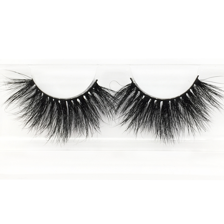  Private Label Popular 25mm Mink Eyelashes with Custom Packaging ZX14