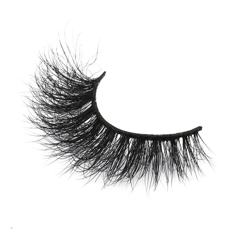 More fluffy real mink strip eyelash wholesale price custom logo lash packaging xx