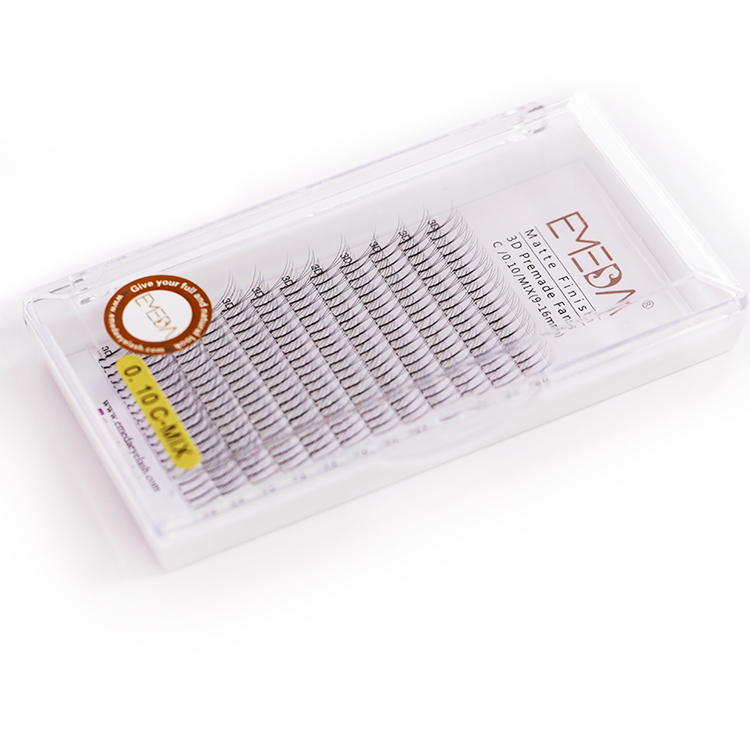 Wholesale Russian Volume Lash Eyelash Extension Premade Fanned Volume Lashes ZX03