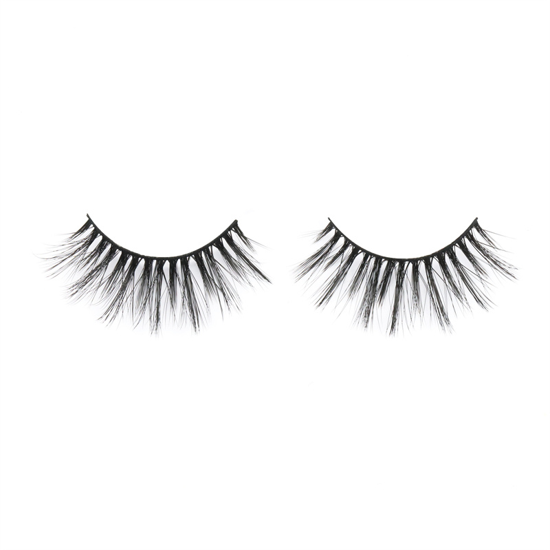 Wholesale Natural soft 3D silk lashes XJ111