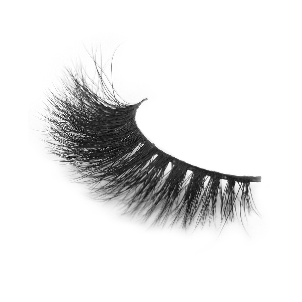 private label Handmade Luxurious Volume  wholesale 3D Mink Fur Fake Lashes QJ07