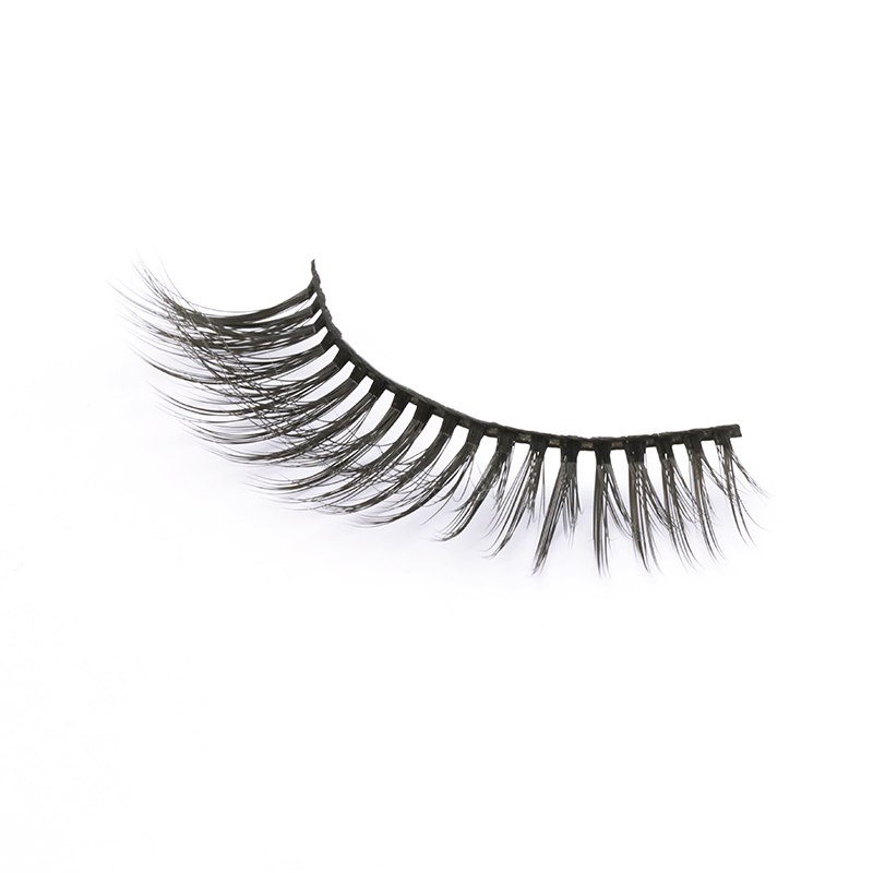 2020 Hot Sale Light And Flexible 3D  Silk Lashes Supplier SPG59 ZX118