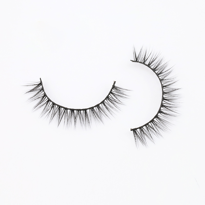 OEM 3D Round Eye Volume False Silk Lashes Vendor 2020 SP126 ZX107