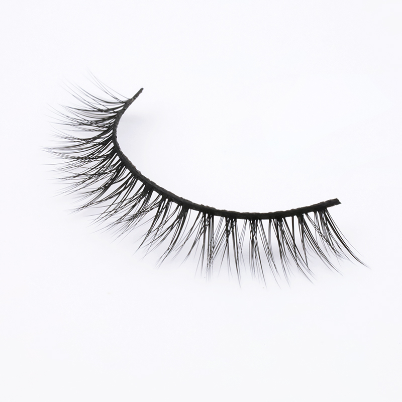 OEM 3D Round Eye Volume False Silk Lashes Vendor 2020 SP126 ZX107