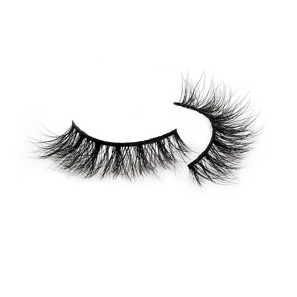 Wholesale Natural Looking Siberian Real Mink Strip False Eyelashes ZX045