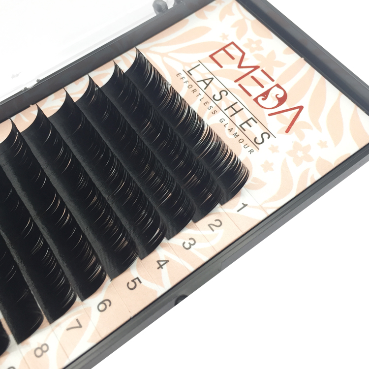 Russian Volume Eyelash Extension Vendor Best False Eyelash Free Sample YL02