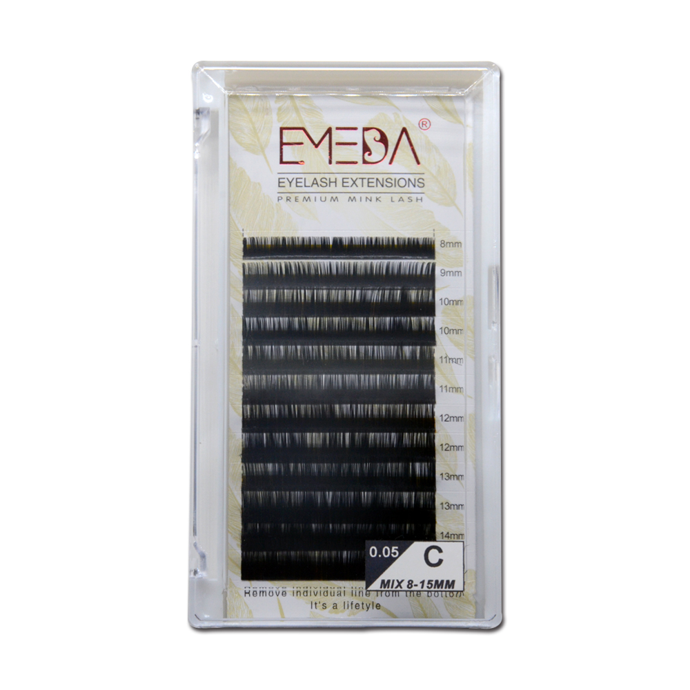 Wholesale Price Russian Individual Eyelash Extension with Private Label in the UK/USA YY69