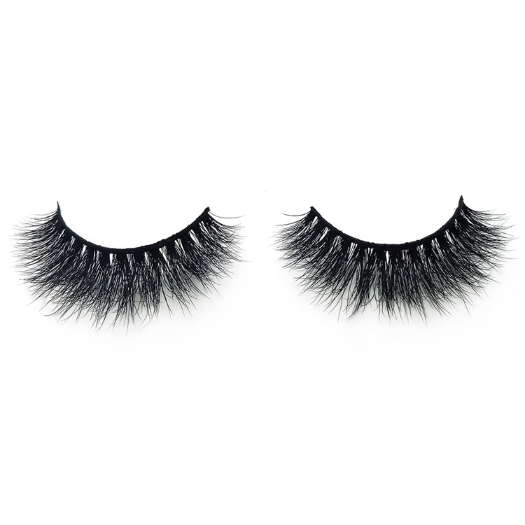 Wholesale Mink Lash Vendors 3D 100% Real Mink Fur Strip Lashes with Private Logo and Package YY49