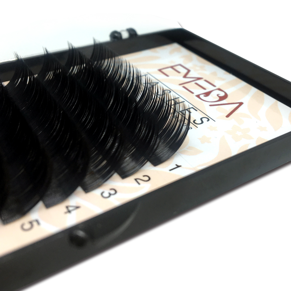 Top Quality Flat Eyelash Extensions With Factory Wholesale Price Eyelash Extension Vendor YL20