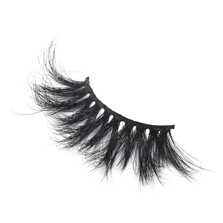 Wholesale long fluffy 25mm mink lashes best eyelash vendor with factory price  UK YL60