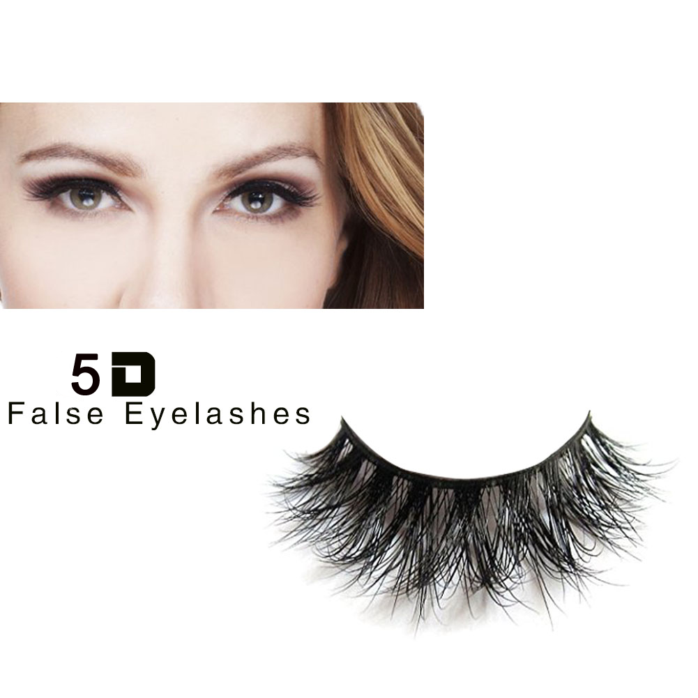 High Quality Cheap Handmade Customized Packing Beauty Tools Thick Long Soft 5D Mink Eyelashes ZX09