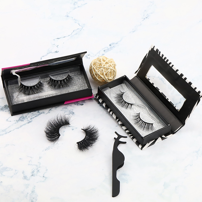 Mink handmade strip lashes wholesale bulk QC01