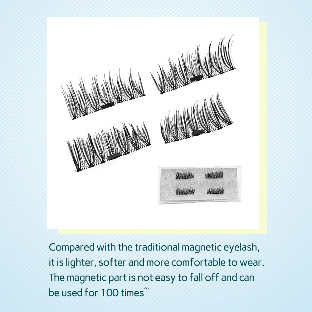 2020 new products 8D quantum magnetic eyelash real lash manufacturers with factory wholesale price USA YL75