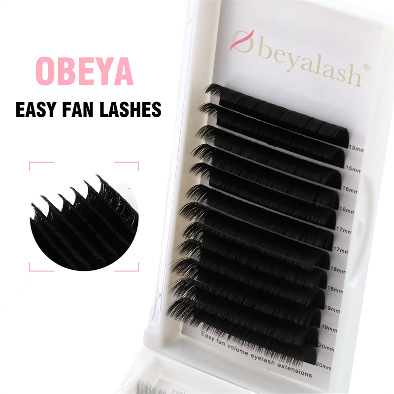 Inquiry for  Easy Fan Eyelash Extensions Self Fanning Lash Extensions Professsional Stylists Use Amazon Hot blooming lash wholesale XJ23