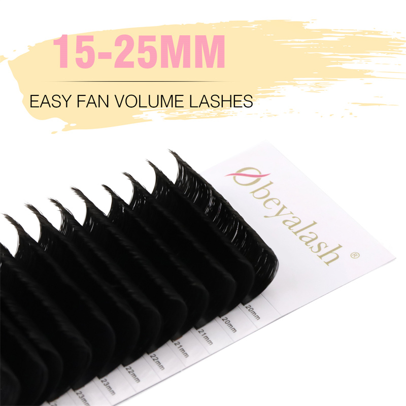 Free Shipping 0.03mm Thickness One-Second Blooming Easy Fan Eyelash Extension in USA ZX073