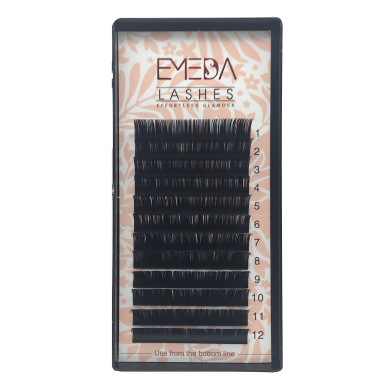 Russian Volume Eyelash Extension Vendor Best False Eyelash Free Sample YL02