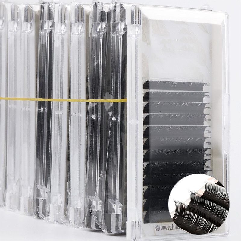 Wholesale Korean PBT Fiber Private Lable Eyelash Extensions Vendor ZX13