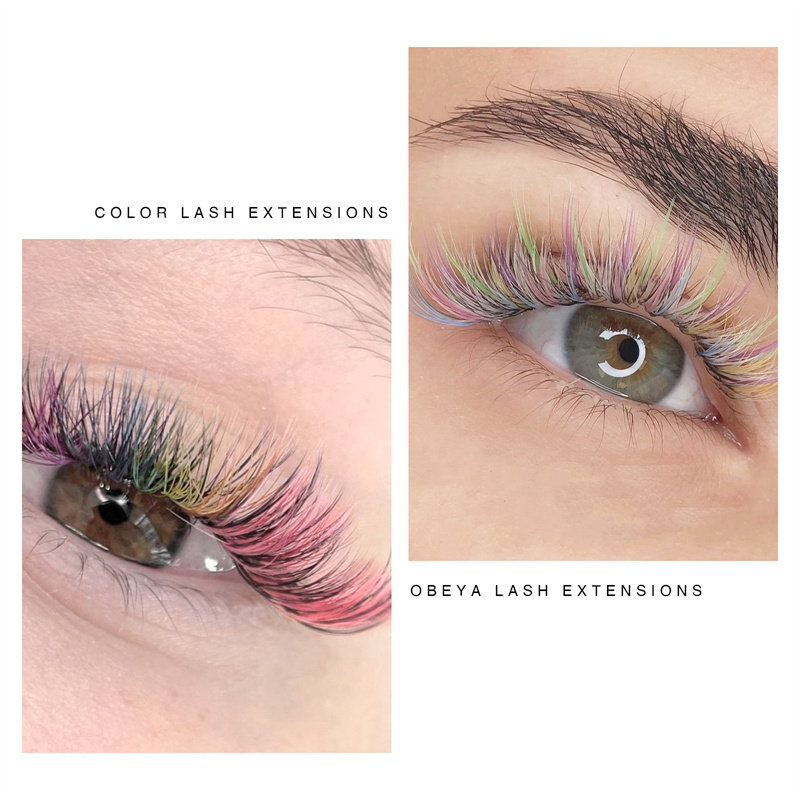 Inquiry For Private Label Colored Eyelash Extensions Vendor With Factory Wholesale Price YL51