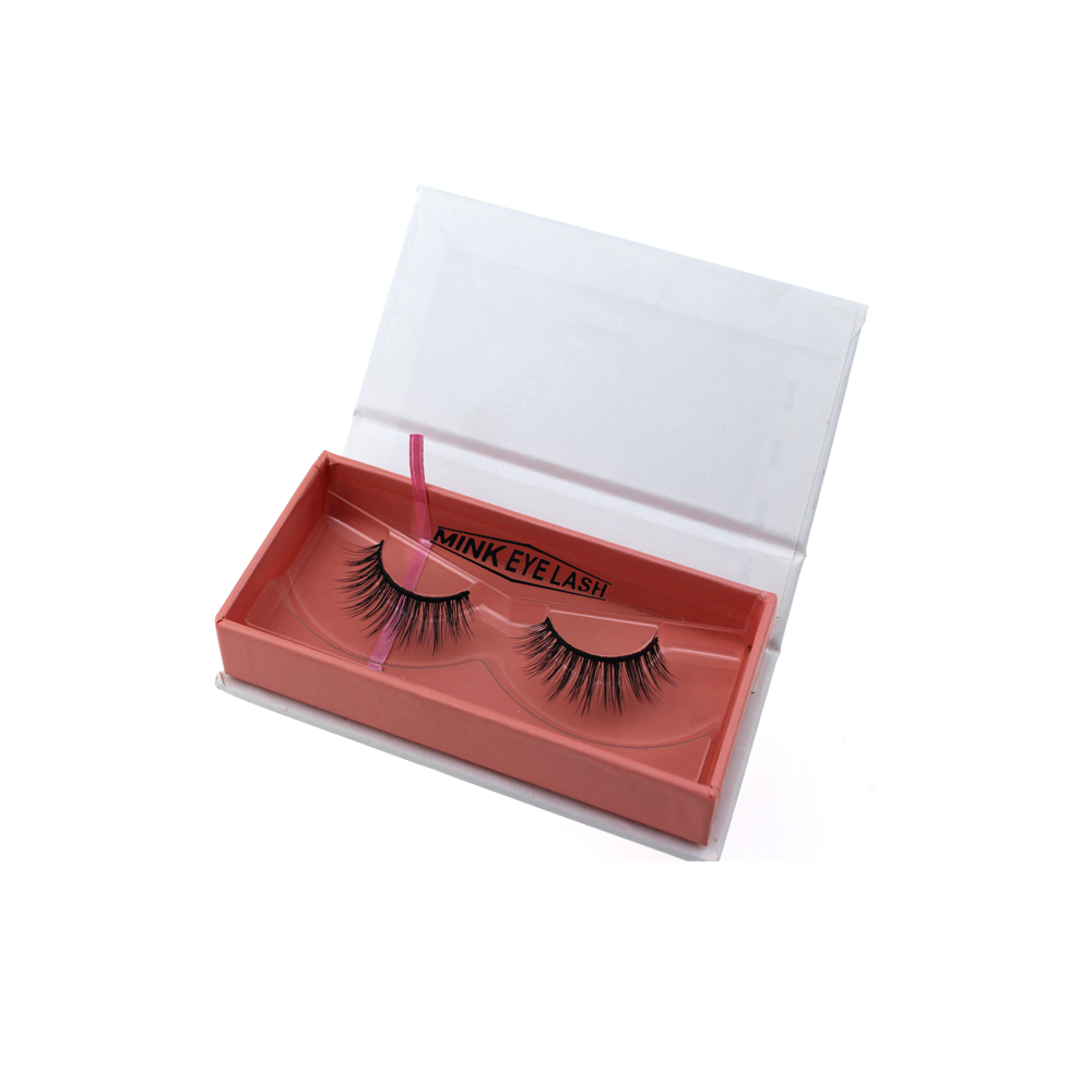 Christmas Red Color Custom Eyelash Packaging Box ZX030