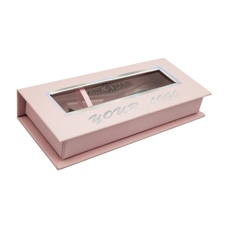 Wholesale Free Design Beautiful Eyelash Packing Box with Private Lable ZX038