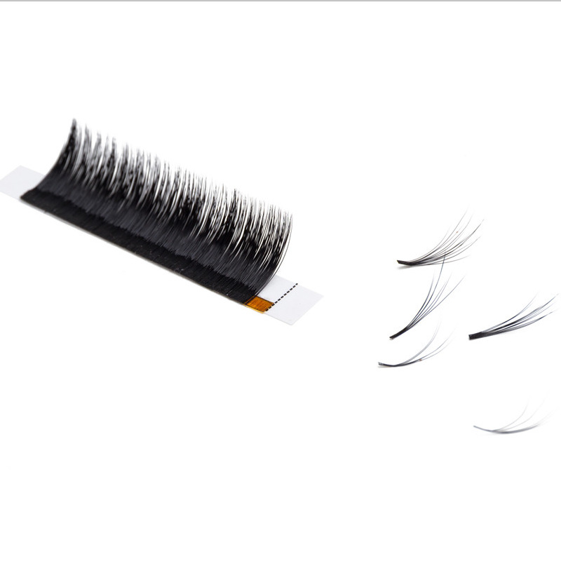 Free Shipping 0.03mm Thickness One-Second Blooming Easy Fan Eyelash Extension in USA ZX073