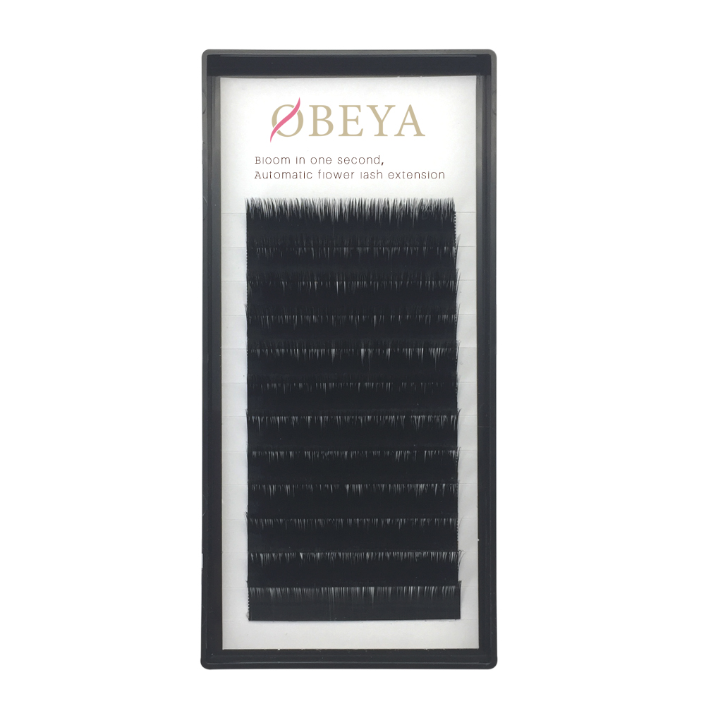Eyelash Extension Vendors Offer Blooming Volume Eyelashes Individual Lashes with Private Label  YY42