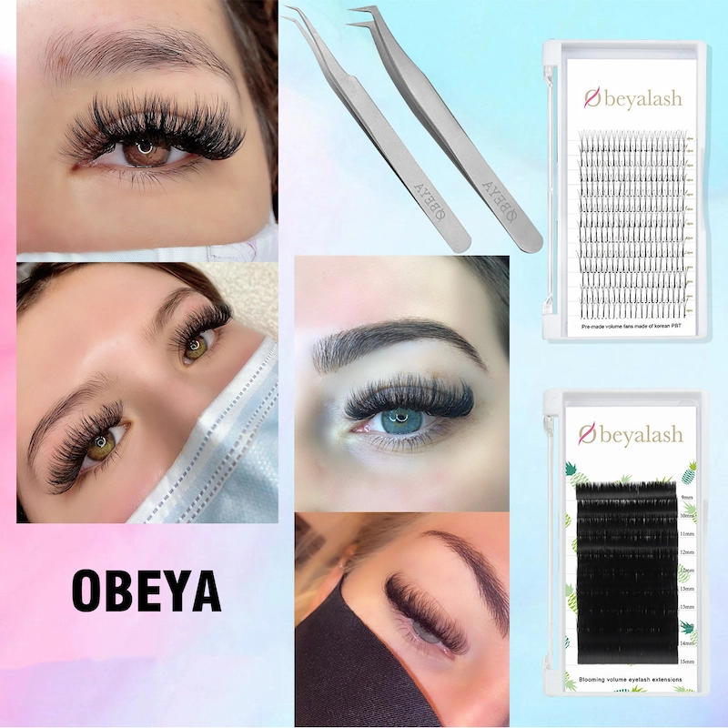 Complete list of types of eyelash extensions XJ160
