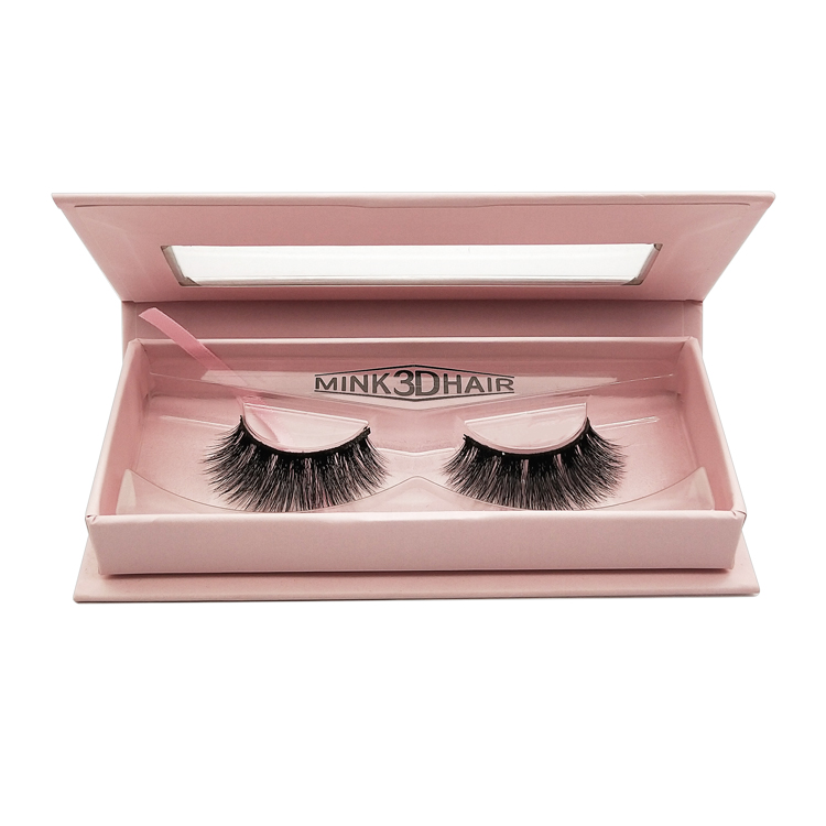 Wholesale Free Design Beautiful Eyelash Packing Box with Private Lable ZX038
