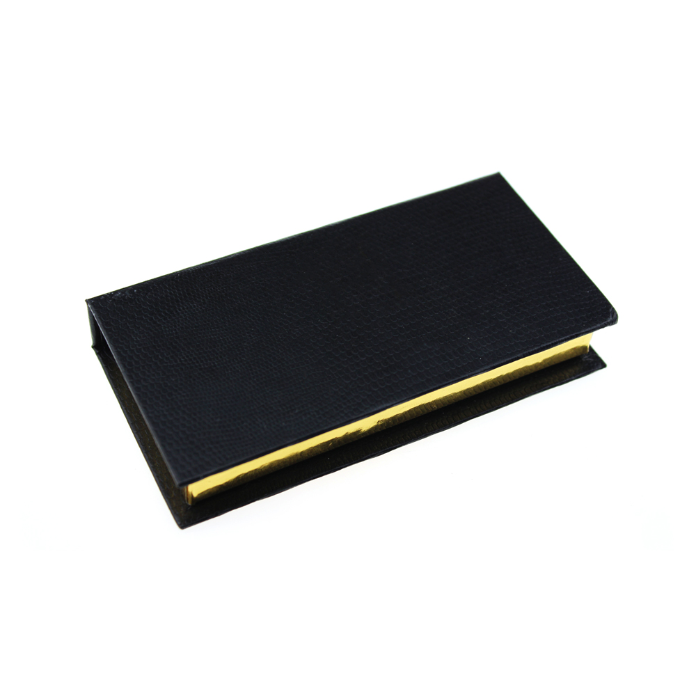 Wholesale Business Black Custom Eyelash Packaging Box ZX031