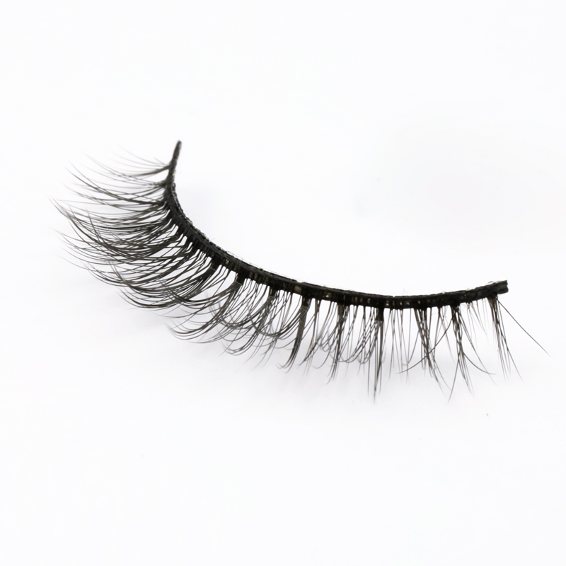 OEM 3D Round Eye Volume False Silk Lashes Vendor 2020 SPG29 ZX124