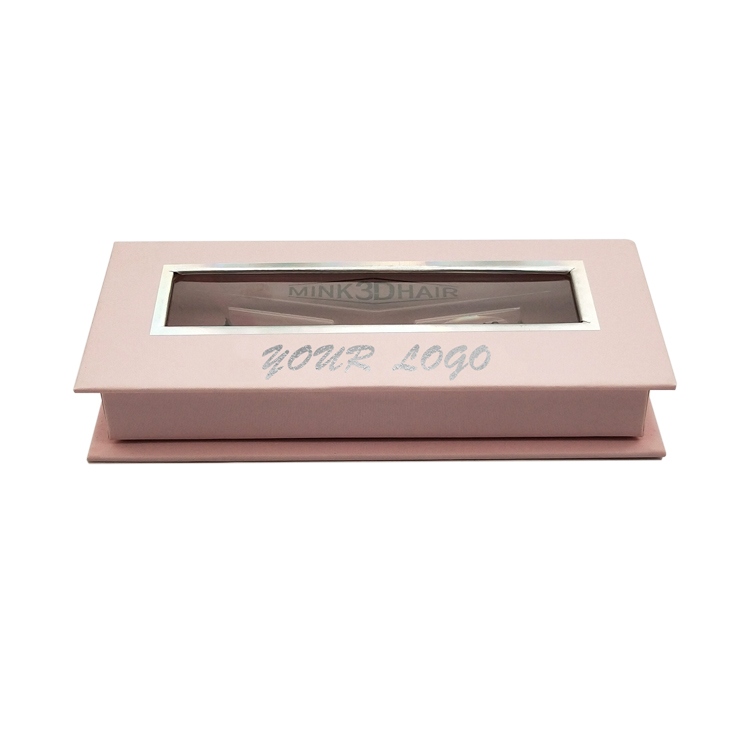 Wholesale Free Design Beautiful Eyelash Packing Box with Private Lable ZX038