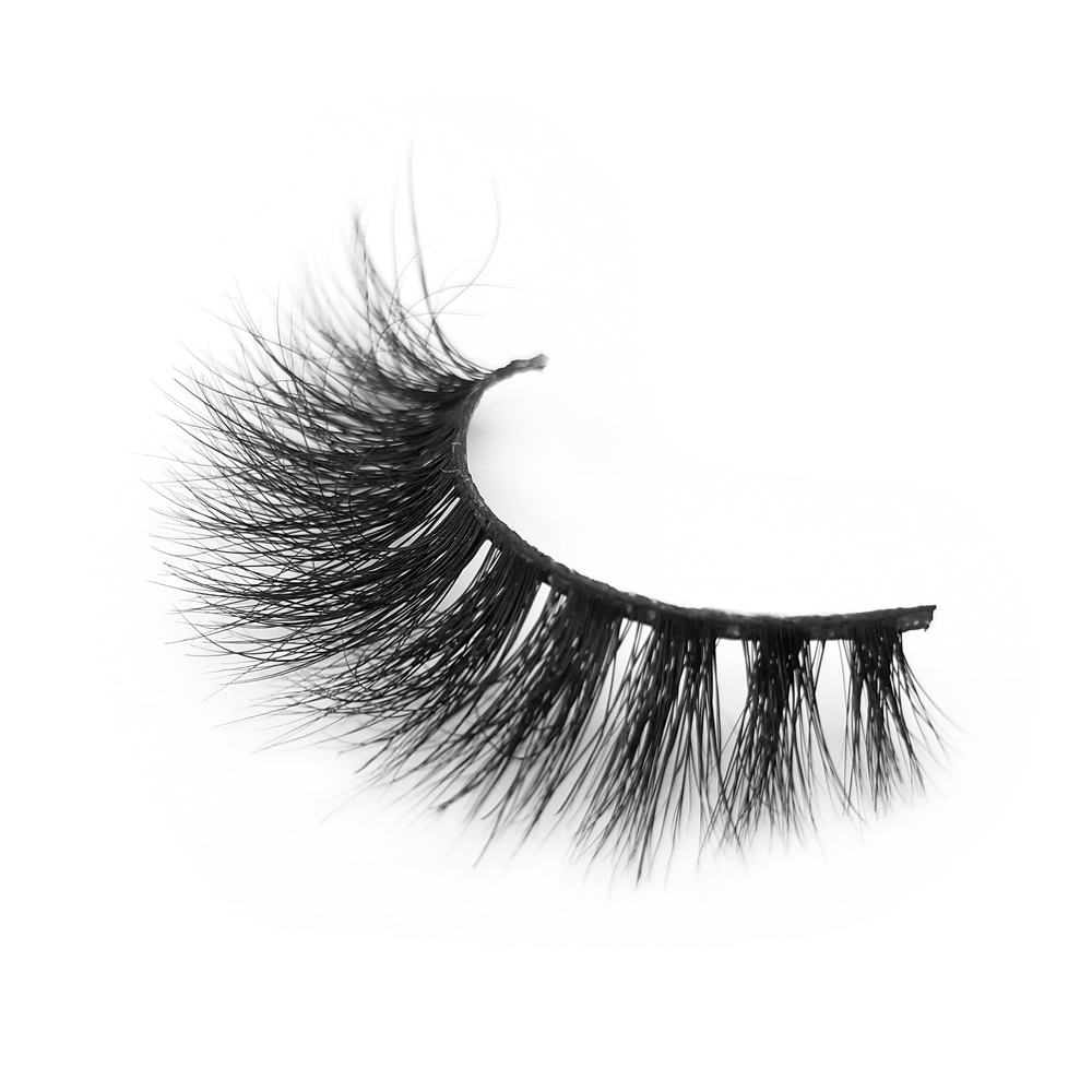 Fluffy mink lashes wholesale lashes 5d mink lashes false eyelashes private label XJ02