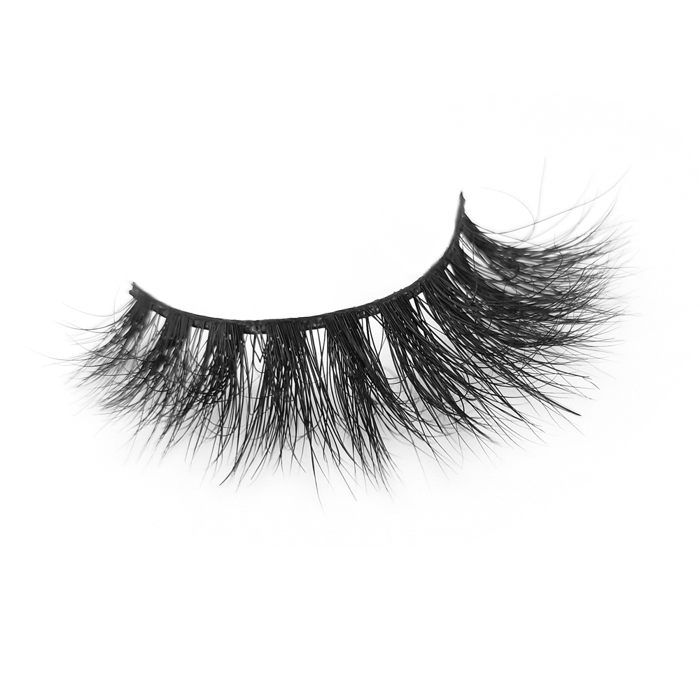 Fluffy mink lashes wholesale lashes 5d mink lashes false eyelashes private label XJ02