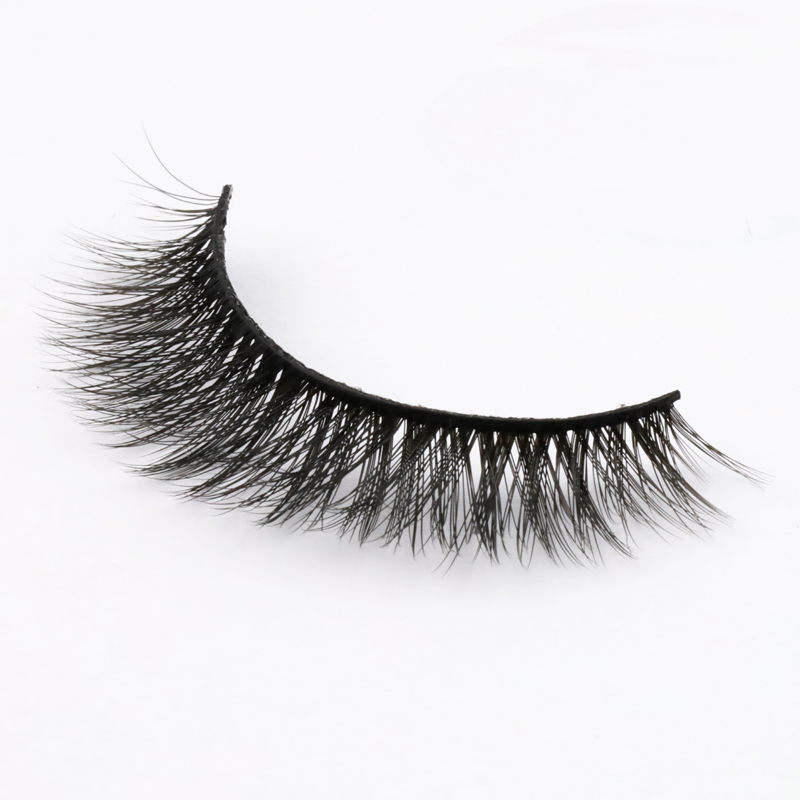 Inquiry for wholesale best selling natural and wispy 3D silk lashes with reusable lash band and most comfortable synethetic hair in US and UK 2020 XJ74