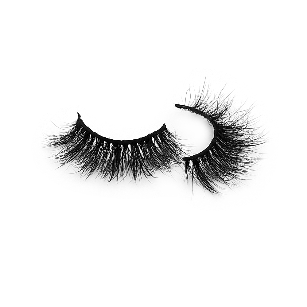 Wholeasale Lightweight and Curl 3D Mink Fur False Eyelashes ZX043