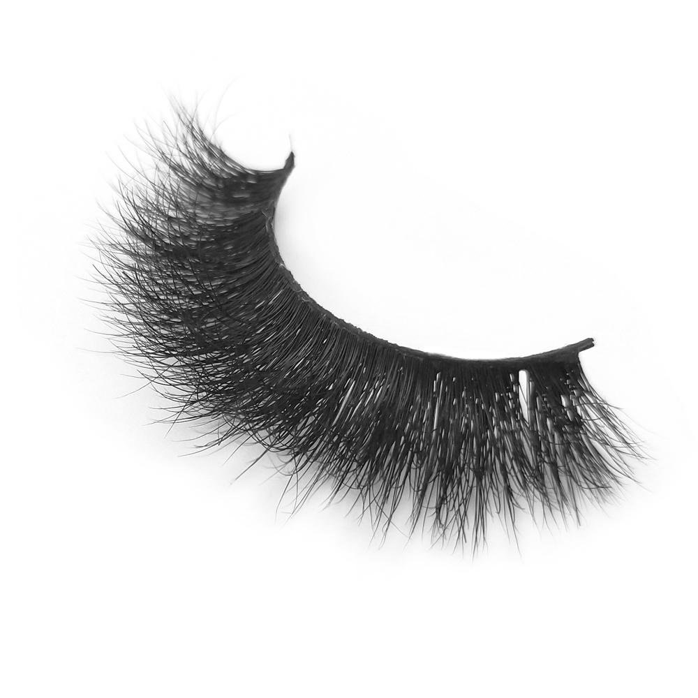 Top Quality 3D 100% Siberian Mink False Eyelashes Natural Curly QJ02