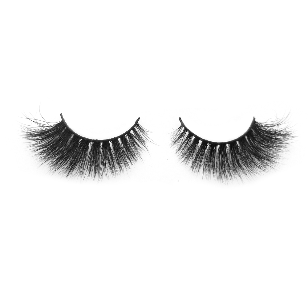 private label Handmade Luxurious Volume  wholesale 3D Mink Fur Fake Lashes QJ07