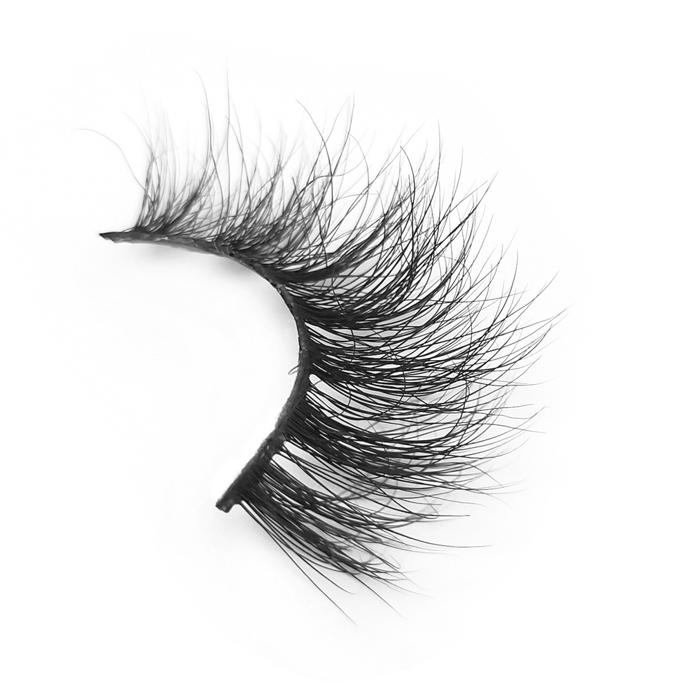 Best Wholesaler 100% Mink Fur 3D Strip Lashes with Customized Pakcage Soft and Dramatic Eyelashes In the US YY87