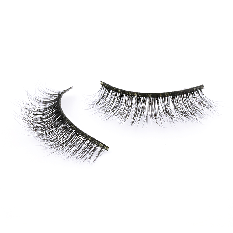 Wholesale Natural Short 3D Cruelty Free Real Mink Lashes 2020 in US/UK PD49 ZX111