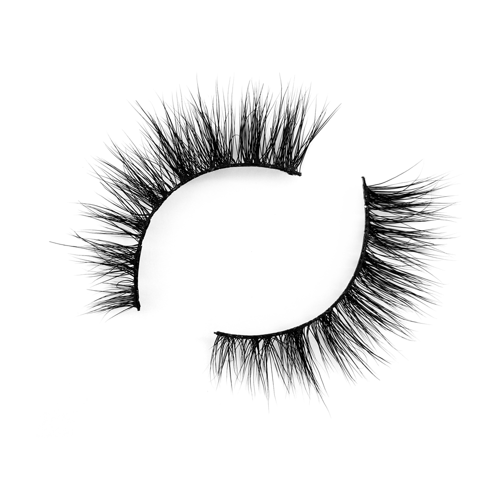 Wholesale Individual Private Label 100% Real 5D Mink Fur Eyelashes ZX063