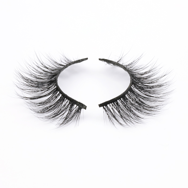 High Quality Glamorous 3D Natural Mink Fur Eyelashes Vendor 2020 PD50 ZX112