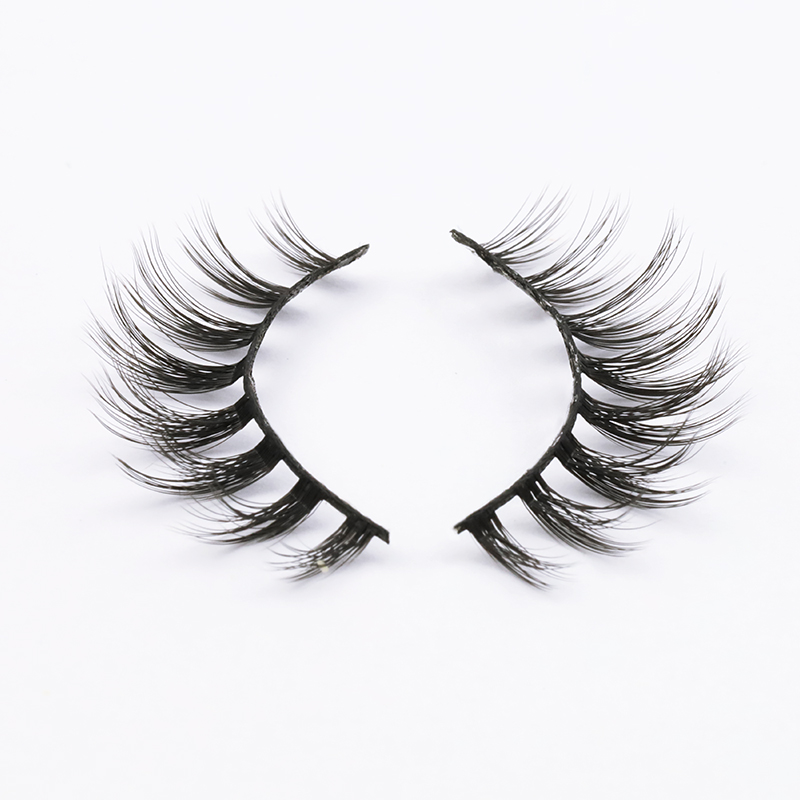 Create Your Own Brand Wholesale 3D Silk Eyelashes Vendor SPG55 ZX117