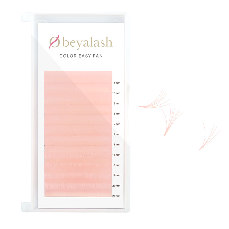 Lightweight easy fan flowering eyelashes extension QC07-XJ