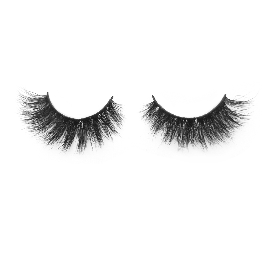 Wholesale Real Siberian 3D Mink Strip Lashes Handmade Dramatic private label QJ05