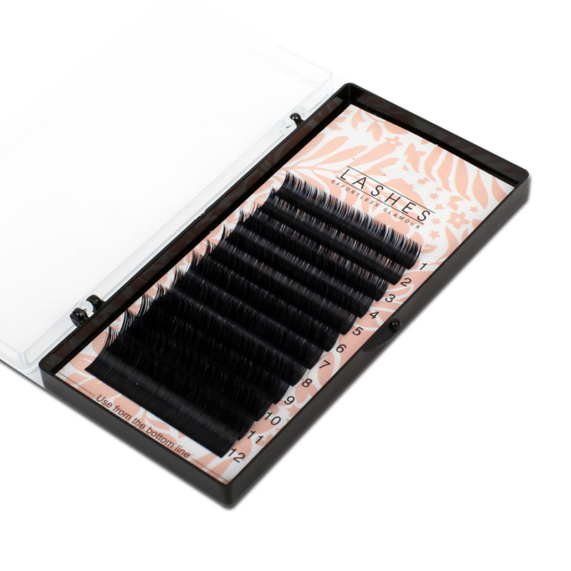 Professional private label volume lash extensions manufacturers top quality eyelash extension vendor  UK YL82