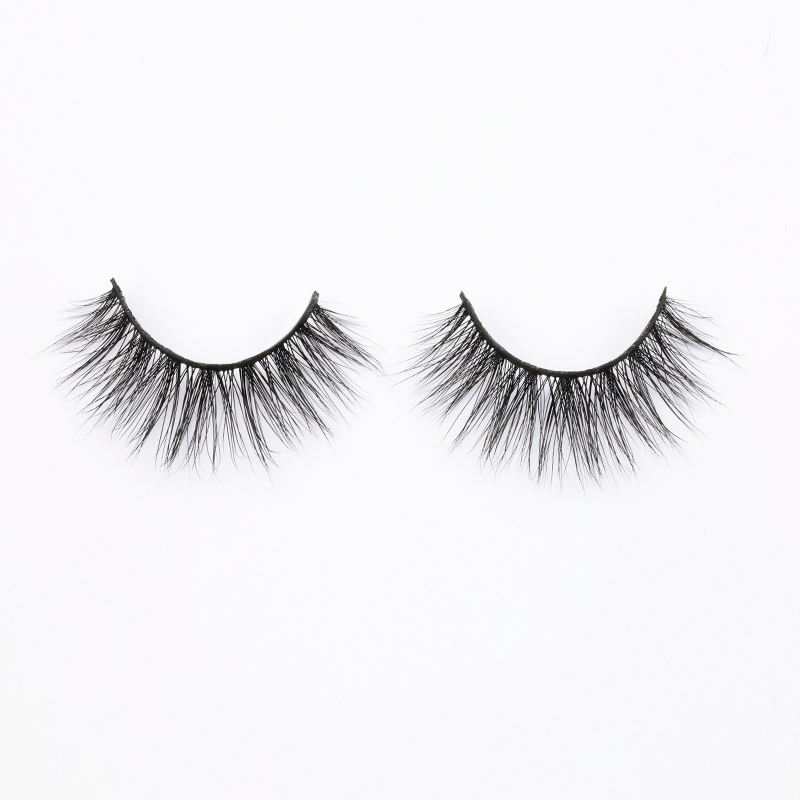 High Quality Glamorous 3D Natural Mink Fur Eyelashes Vendor 2020 PD50 ZX112